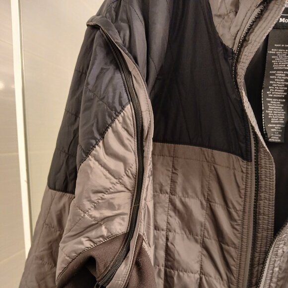 Harley-Davidson® Men's Turret Packable Mid-Layer Jacket, Black/Gray. - Picture 4 of 13